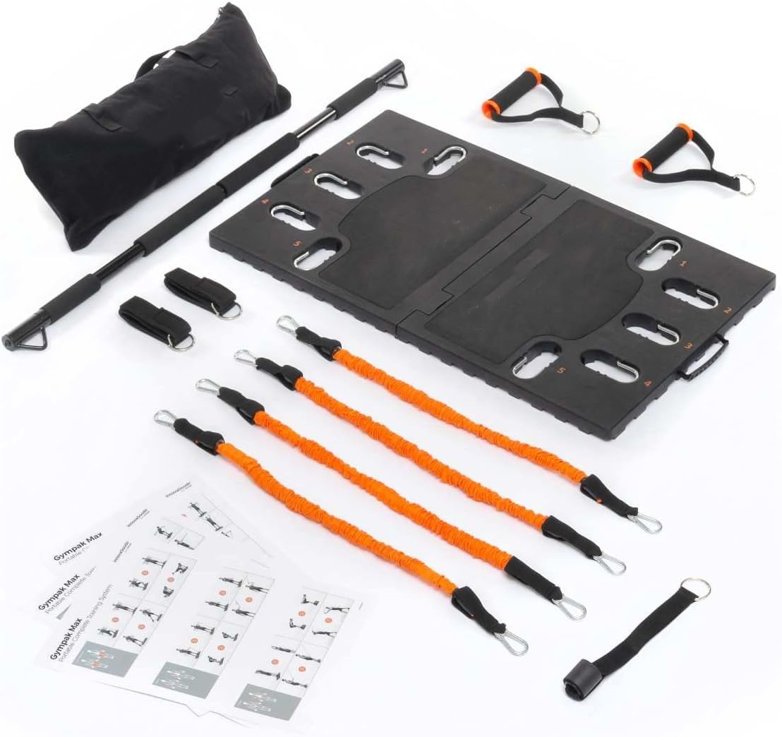 Moveable Multi-Operate Health Tools for Dwelling Exercises - Resistance Bands Set and Coaching Board